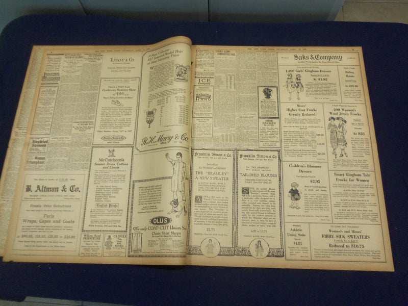 1920 APRIL 22 NEW YORK TIMES - BRYAN WINNER ON PARTIAL VOTE - NT 8297