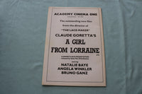 1981-82 WINTER SIGHT & SOUND MAGAZINE - LE PONT DU NORD COVER - E 19390