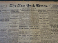 1926 JUNE 21 NEW YORK TIMES - MUSEUM VOYAGERS SAIL FOR THE ARCTIC - NT 5604