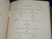 1858 A KEY TO DAVIE'S ELEMENTARY ALGEBRA BOOK - STATEMENTS & SOLUTIONS - KD 2150