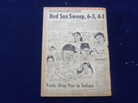 1958 JUNE 9 BOSTON RECORD AMERICAN NEWSPAPER-OLD COLONY OFFER BY HUB MAN-NP 6276