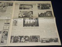 1943 AUGUST 21 THE BOULDER DAILY CAMERA NEWSPAPER - SEIZE KISKA ISLAND - NP 4518