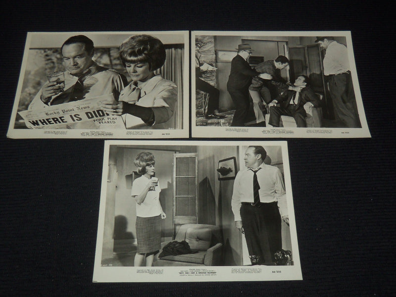 1966 BOY DID I GET A WRONG NUMBER MOVIE STILLS - LOT OF 3 PHOTOS - 8x10 - #130