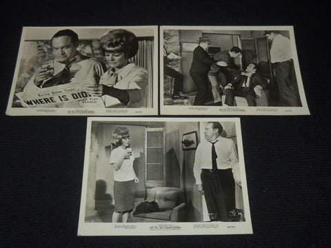 1966 BOY DID I GET A WRONG NUMBER MOVIE STILLS - LOT OF 3 PHOTOS - 8x10 - #130