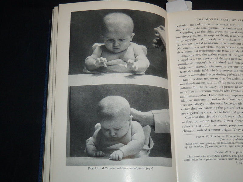 1949 VISION ITS DEVELOPMENT IN INFANT AND CHILD BOOK BY ARNOLD GESELL - KD 5980U
