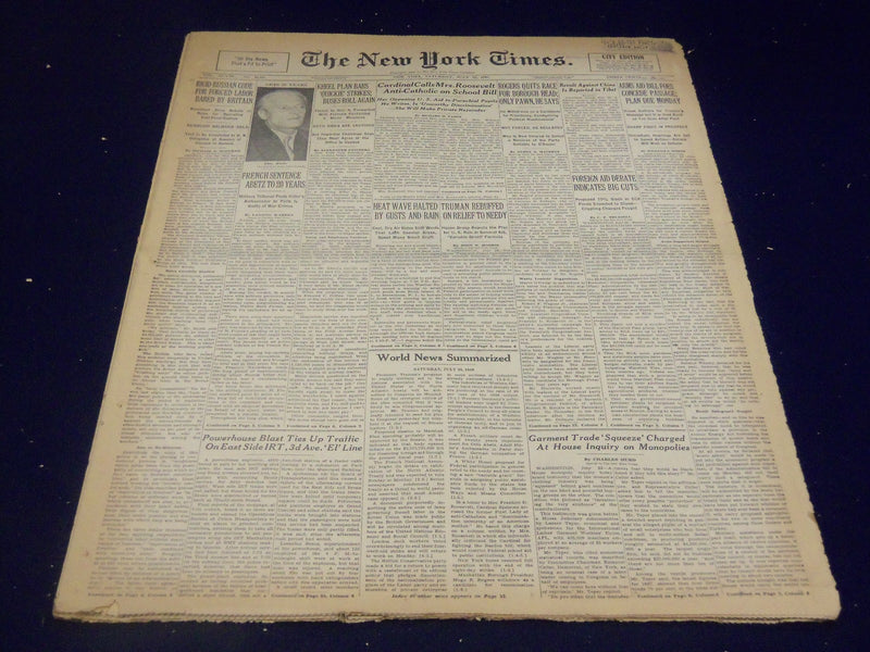 1949 JULY 23 NEW YORK TIMES - OTTO ABETZ GETS 20 YEARS - NT 3659