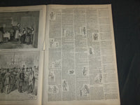 1874 JANUARY 2 THE DAILY GRAPHIC NEWSPAPER - SINKING OF 