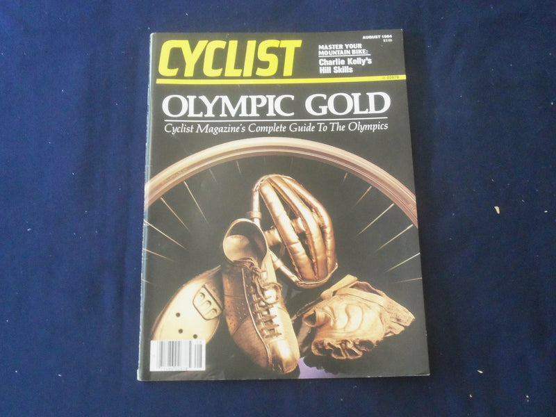 1984 AUGUST CYCLIST MAGAZINE - OLYMPIC GOLD - ST 1765U