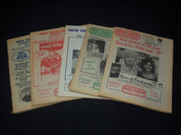1984-1985 NEW VIDEO RELEASES MAGAZINES LOT OF 5 ISSUES - O 3779