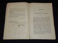 1852 ISAAC BARNES LETTER TO ELISHA WHITTLESEY - PATRICK RILEY & WARREN - J 7504