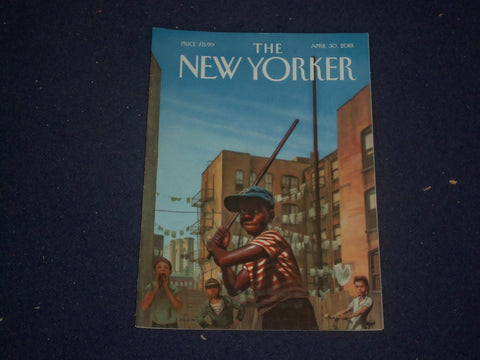 2018 APRIL 30 THE NEW YORKER MAGAZINE - ILLUSTRATED COVER - NY 2288