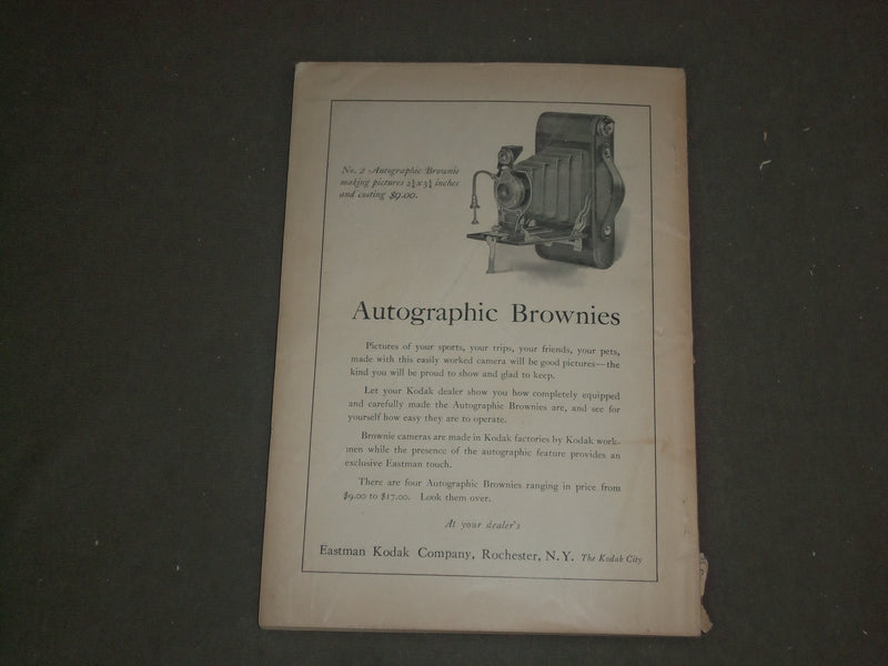 1922 AUGUST ST. NICHOLAS MAGAZINE - ILLUSTRATIONS, STORIES & ADS - B 4625