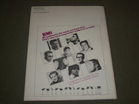 1986 BMI MANY WORLDS OF MUSIC MAGAZINE ISSUE NUMBER 1 - HALL OF FAMERS - SP 6065
