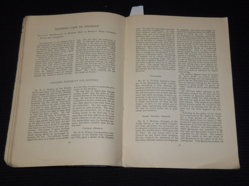 1911 MARCH 4 RAILWAY BUSINESS ASSOCIATION BULLETIN NO. 6 - K 41