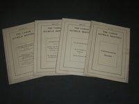 1909-1910 THE VASSAR ALUMNAE MONTHLY MAGAZINE LOT OF 4 ISSUES - J 5228