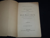 1858 THE UNITY OF THE CHURCH BY REV. R. JEFFERY - FOURTH BAPTIST CHURCH - J 8858