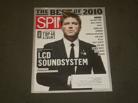 2011 JANUARY/FEBRUARY SPIN MAGAZINE - JAMES MURPHY COVER - GREAT PHOTOS - B 2101
