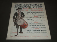 1902 JULY 5 THE SATURDAY EVENING POST MAGAZINE - ILLUSTRATED COVER - SP 1049