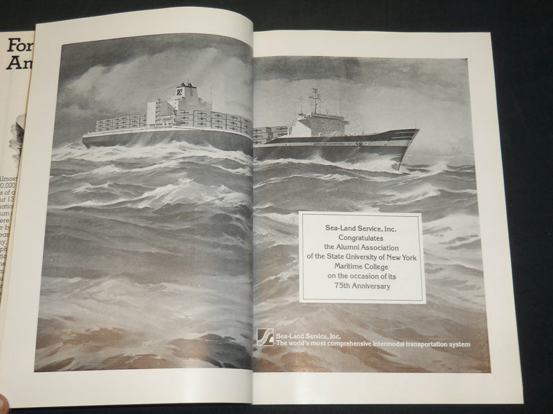 1979 MARITIME COLLEGE DIAMOND JUBILEE BALL PROGRAM + SEATING LISTS - J 5866