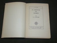 1922 IN DEFENSE OF WOMEN HARDCOVER BOOK BY H. L. MENCKEN - KD 6184