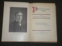 1902 PENNSYLVANIA'S VERSE EDITED BY WILLIAM OTTO MILLER #645 OF 1000 - KD 5815