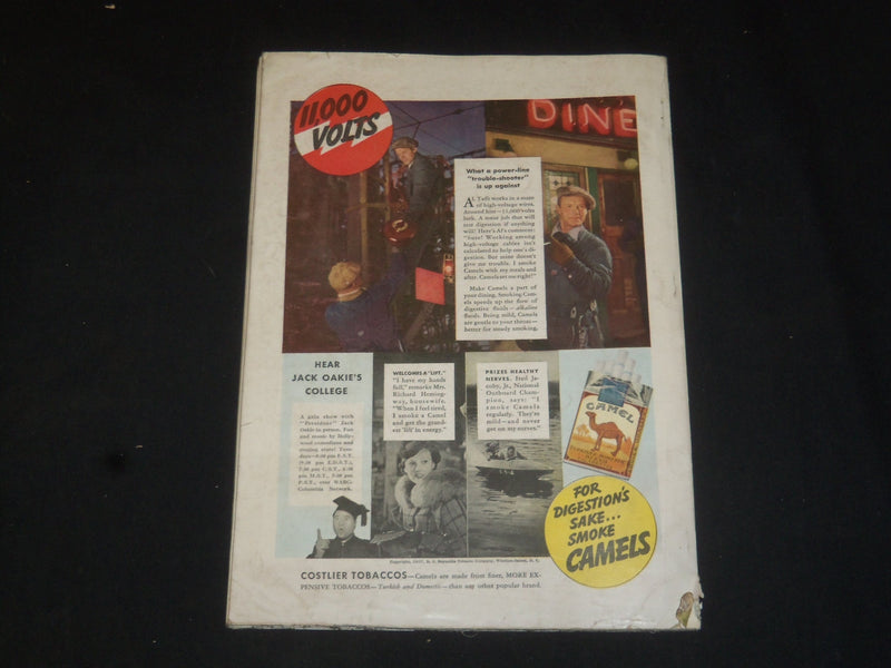 1937 JUNE THE AMERICAN MAGAZINE - GREAT COVER, STORIES & ADS - SP 6612