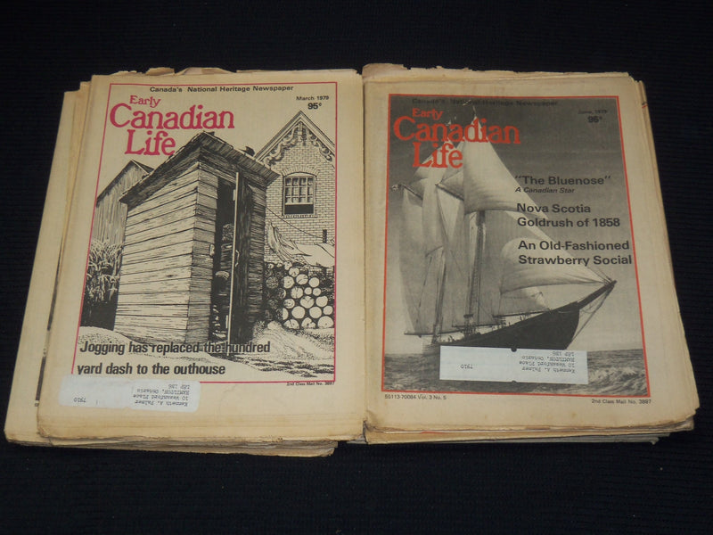 1978-1979 EARLY CANADIAN LIFE MAGAZINES LOT OF 23 ISSUES - O 3815