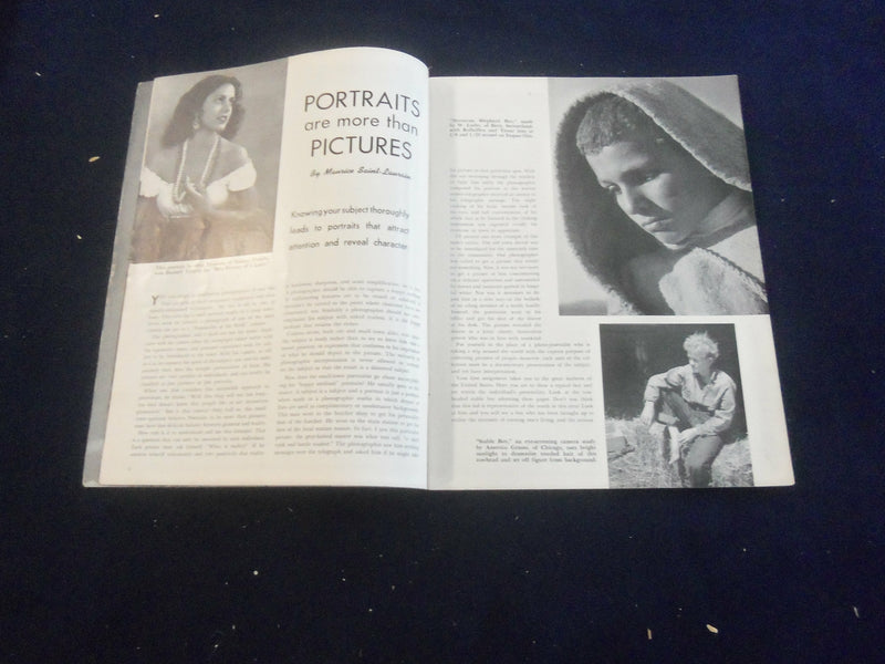 1950 FEBRUARY ART PHOTOGRAPHY MAGAZINE - NICE PHOTOGRAPHS & STORIES - SP 7491B