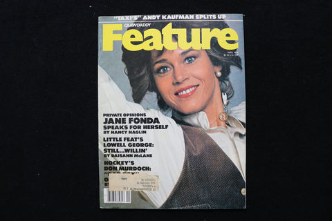 1979 APRIL CRAWDADDY FEATURE MAGAZINE - JANE FONDA COVER - E 24370