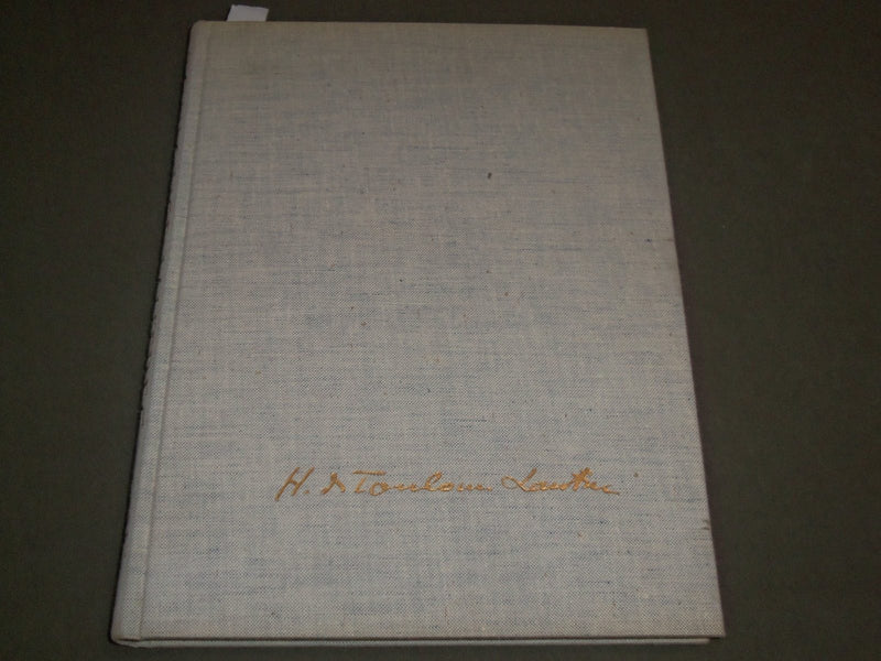 1956 HENRI DE TOULOUSE LAUTREC BY DOUGLAS COOPER BOOK - FIRST EDITION - I 1308