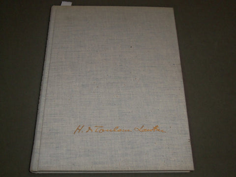 1956 HENRI DE TOULOUSE LAUTREC BY DOUGLAS COOPER BOOK - FIRST EDITION - I 1308