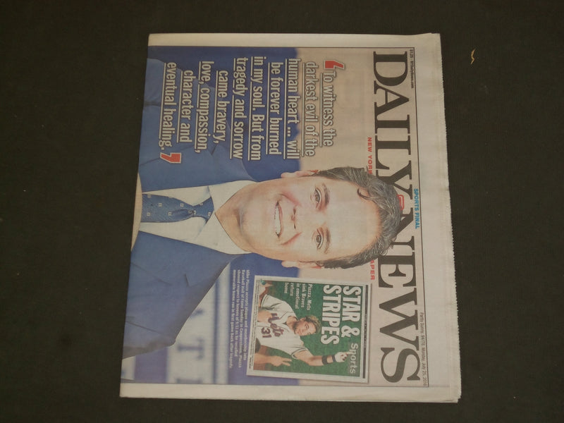 2016 JULY 25 NEW YORK DAILY NEWS-MIKE PIAZZA INDUCTED INTO BASEBALL HALL OF FAME