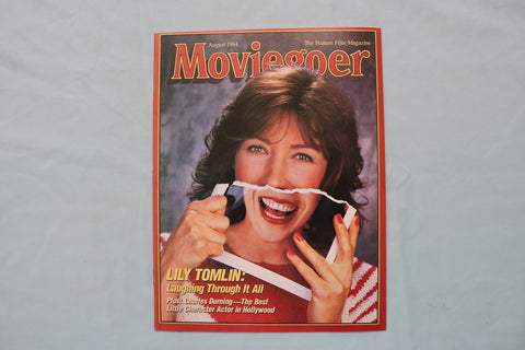 1984 AUGUST MOVIEGOER MAGAZINE - LILY TOMLIN COVER - E 19822
