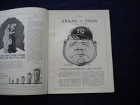 1927 AUGUST 20 JUDGE MAGAZINE - BABE RUTH CARTOON AND ARTICLE - B 436G