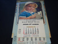 1959 SUPERIOR GIFT LINE HANGERS CALENDAR SALESMAN SAMPLE SHEETS BOOK - C 9