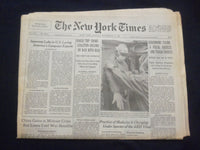 1990 NOV 11 NEW YORK TIMES NEWSPAPER-BAKER TRIP SHOWS COALITION DISCORD- NP 7103