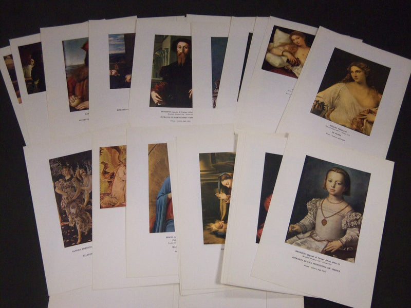 GALLERIA DEGLI UFFIZI FIRENZA PRIMA & SECONDA SERIES LOT OF 2 - KD 46