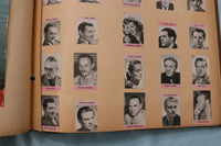 1940'S HOLLYWOOD STARS SCRAPBOOK - SHIRLEY TEMPLE - CLARK GABLE - E 26500