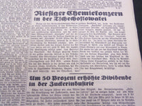 1935-1938 SOLIDARITAT SOLIDARITY NEWSPAPER LOT OF 23 ISSUES - GERMAN - UP 83