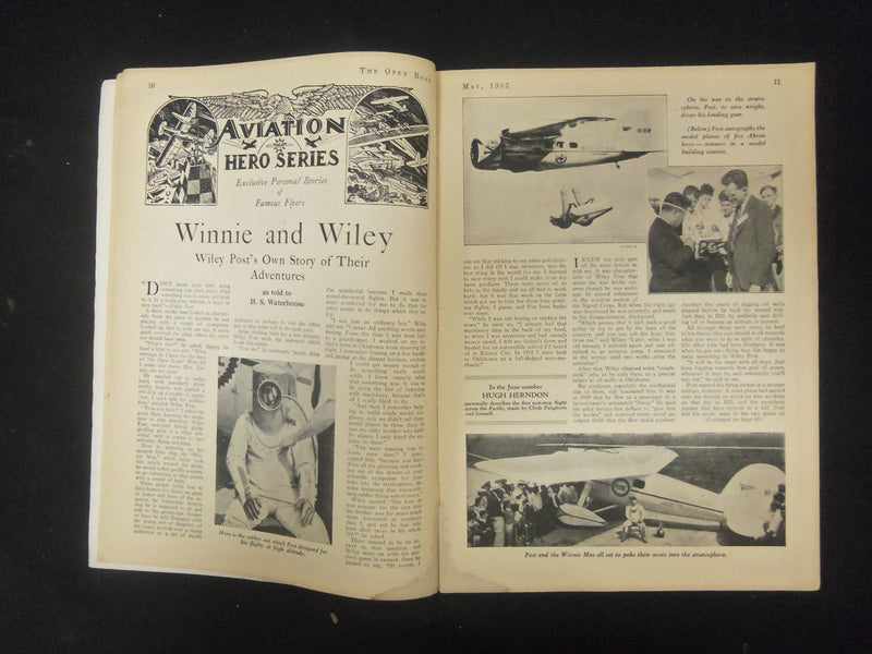 1935 MAY OPEN ROAD FOR BOYS MAGAZINE - ST 4622