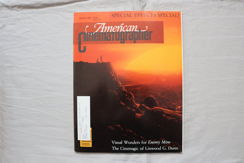 1985 DEC AMERICAN CINEMATOGRAPHER MAGAZINE - PLANET FYRINE IV COVER - E 19853