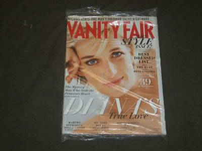 2013 SEPTEMBER VANITY FAIR MAGAZINE - PRINCESS DIANA'S TRUE LOVE - B 2419