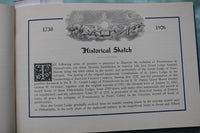 1926 R.W. GRAND LODGE OF PENNSYLVANIA SOUVENIR ALBUM - HARDCOVER BOOK - K 3344