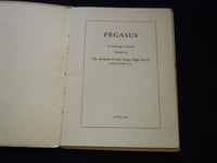 1935-1936 PEGASUS GLENRIDGE HIGH SCHOOL PUBLICATIONS LOT OF 2 - NJ - SP 3253N