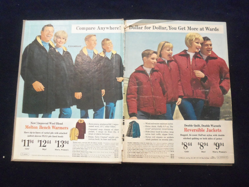 1966 MONTGOMERY WARD 94TH ANNIV. SALE CATALOG -HARDCOVER- KANSAS CITY,MO - R 96E