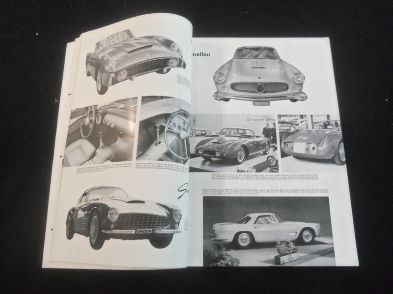 1957 SPRING MOTOR REVUE - EUROPA MOTOR MAGAZINE - AUTOMOBILES - GERMAN - J 7760