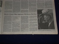 1995 AUG 14 THE NEW YORK TIMES-MICKEY MANTLE DIED- LOSES CANCER BATTLE - NP 3019