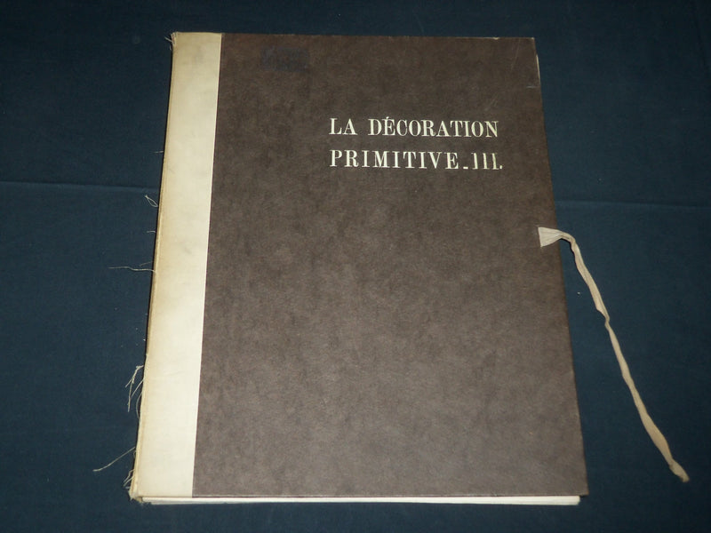 1920'S LA DECORATION PRIMITIVE III AMERIQUE PRE-COLOMBIENNE- 48 PLATES - KD 5384
