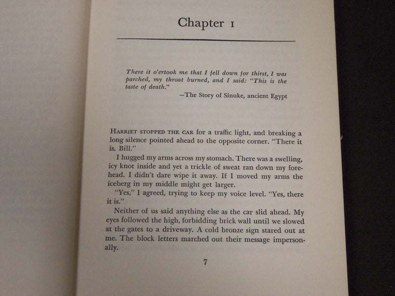 1959 THE TASTE OF ASHES BY BILL STERN SIGNED BOOK - SECOND PRINTING - KD 3486T