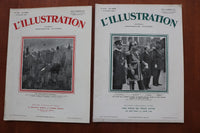 1927-1931 L'ILUSTRATION FRENCH MAGAZINE LOT OF 35 ISSUES - O 3508